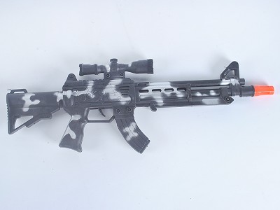 Camouflage Silver Flint Gun