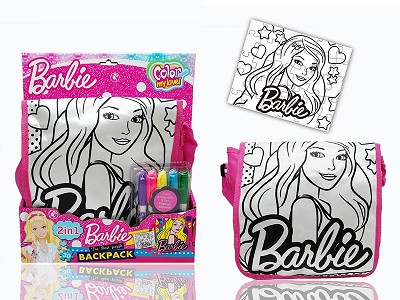 DIY Barbie Coloured?Drawing Bag Puzzle